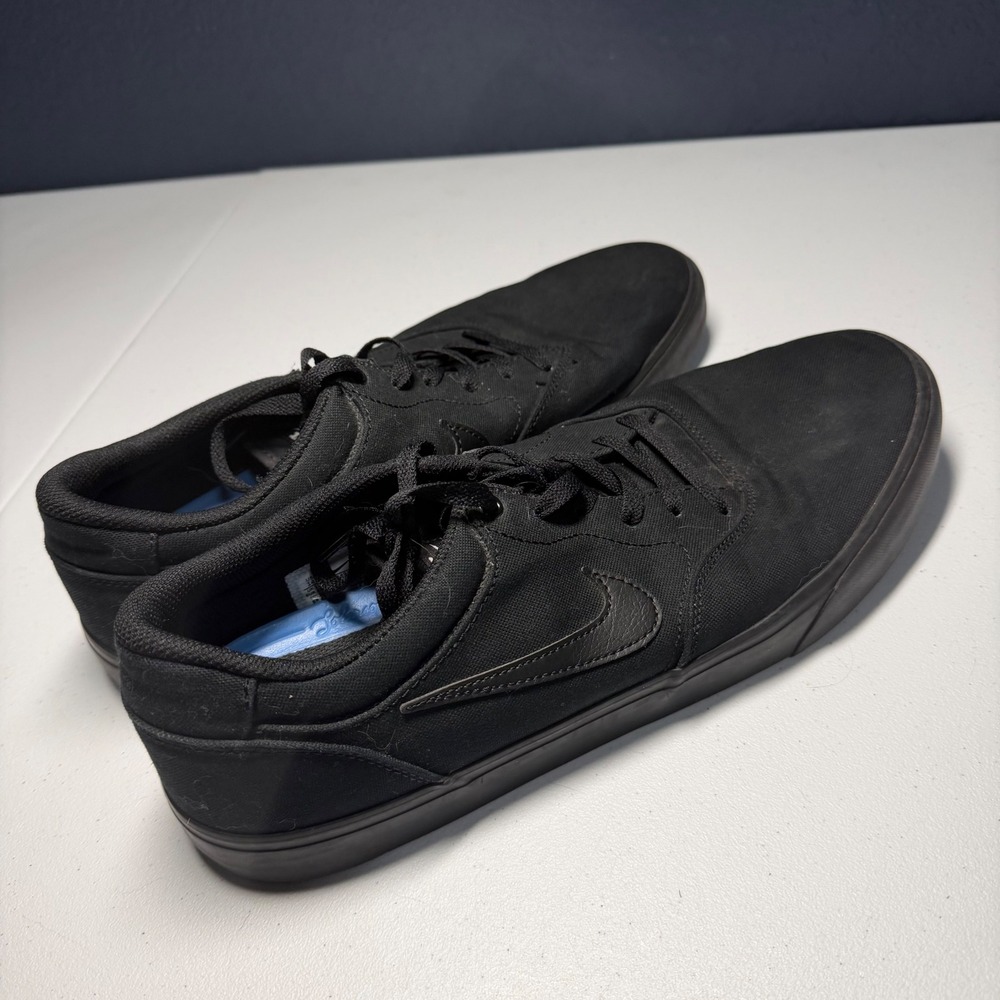 Nike SB Skate Shoes Black Canvas Lace Up Men Size 14 DM3494‎ 002 - Picture 11 of 11